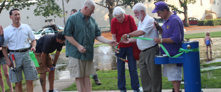 SPF Dedication of Water Fountain