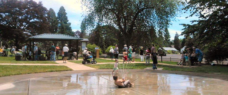 Splash Pad at Fairmount Park